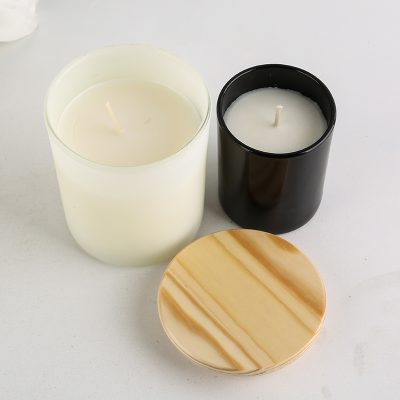 Elegant perfume glass candle jar (2)