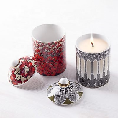 European luxury ceramic candle jar (2)