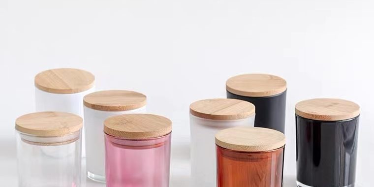 High quality small glass candle jar (4)