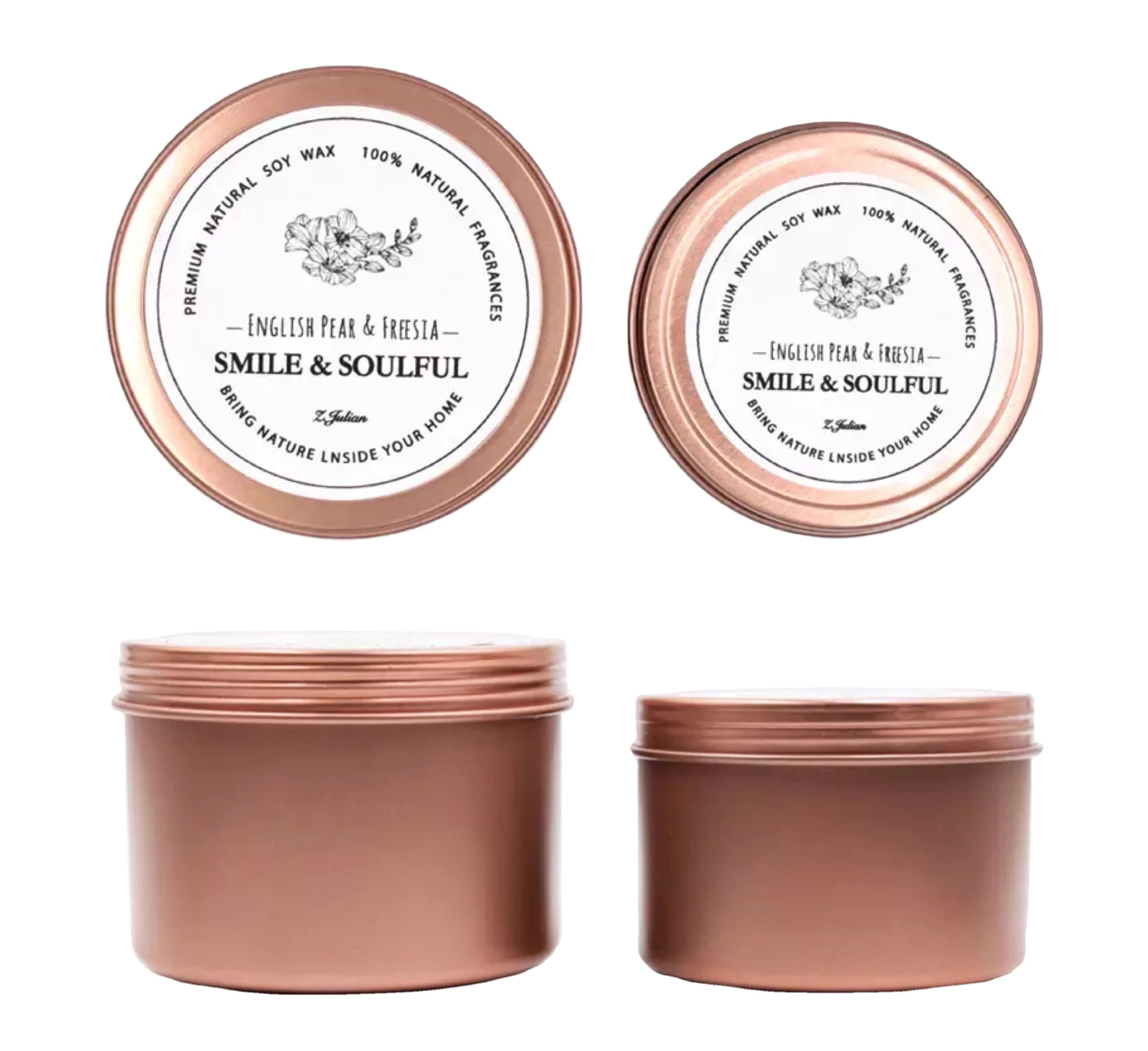 Metal Candle Jars Crafting Outdoor Ambiance