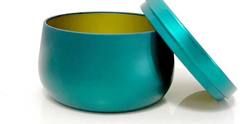 Round colored metal candle jar (3)