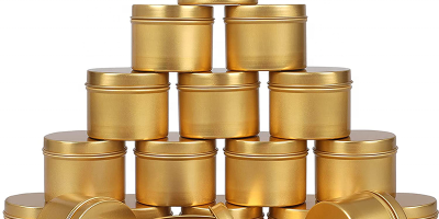 Solid gold metal candle tin (4)