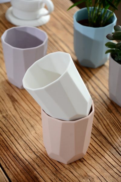 New Indoor MacaronsCeramic Candle Jars (3)